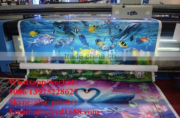 3.2m Digital Eco Solvent Printer With KM1024i Head