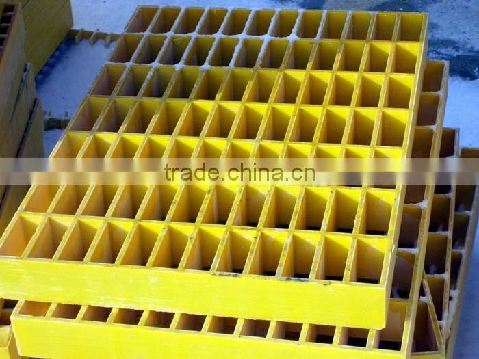 fiberglass frp grating panel, cell 38*38mm mesh size