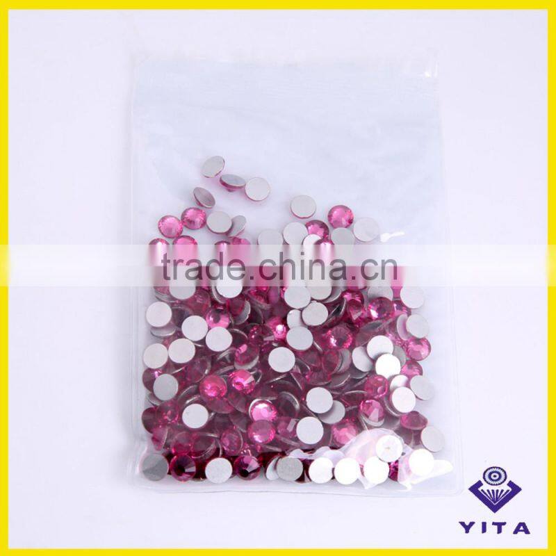 Bling bling glass crystal embellishments for wedding dresses