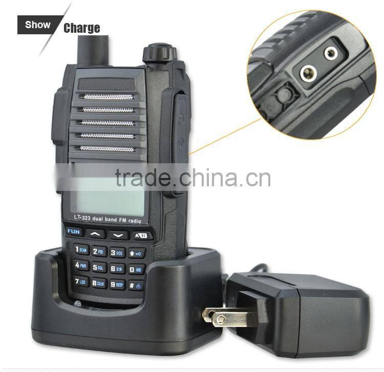 VHF/UHF dual band portable radio LT-323 ham radio