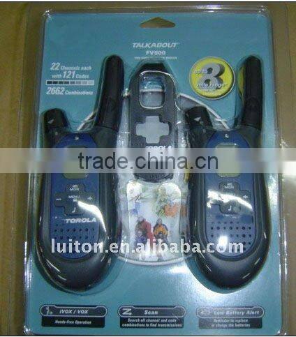 Mini Ham Radio FV-500 transceiver with pmr/gmrs