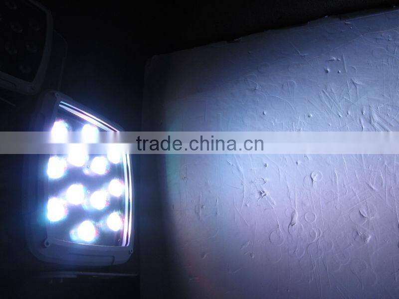 Factory derectly wholesale ip65 ce rohs dmx512 solar led wall wash light LED Land Radarpar-12(6in1)