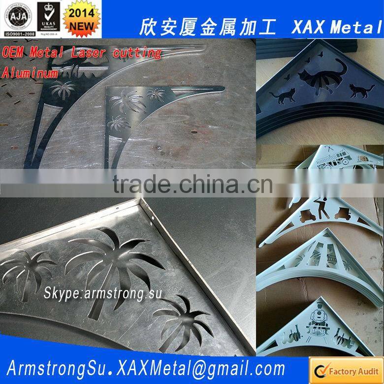 XAX09LC OEM ODM custom titanium ti gold rose yellow red silver metal Air Plasma Arc Cutting provider