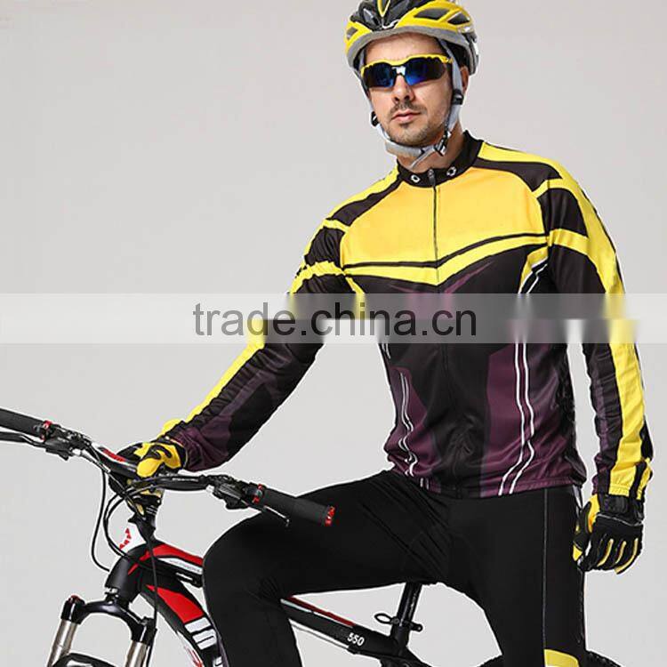 Fashionable sexy sport suit men and cycle clothes men or cycling clothes with factory prices made in China