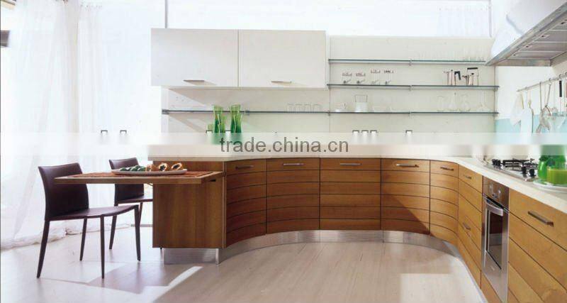 wood veneer wooden kitchen cabinets