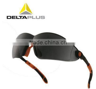 Deltaplus clear polycarbonate single lens adjustable & anti-fog safety glasses