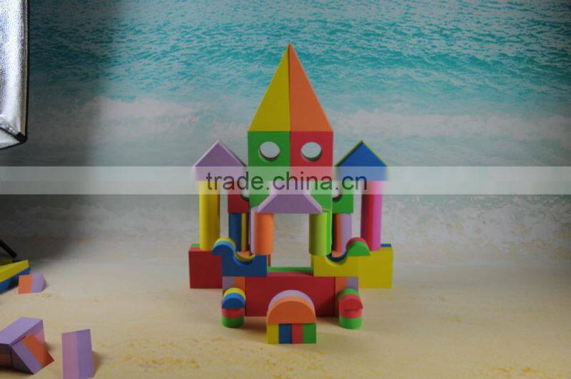 EVA foam educational building block toys for kids