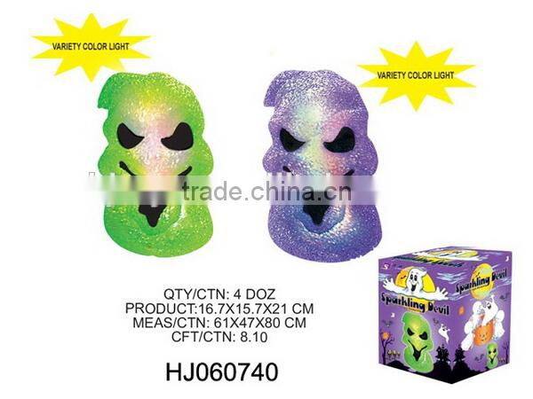 B/O skull man with light and sound for Halloween toy