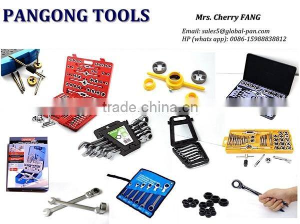 NPT screw threading tool PVC pipe screw threading die set hand tools