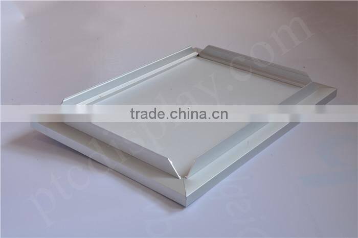 Square profile hollow board back board sublevel open snap frame