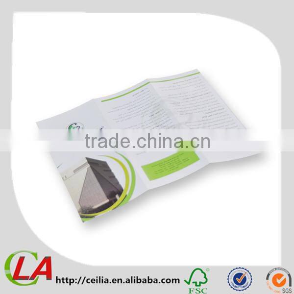 A4 Tri-fold OEM Order Flyer Printing