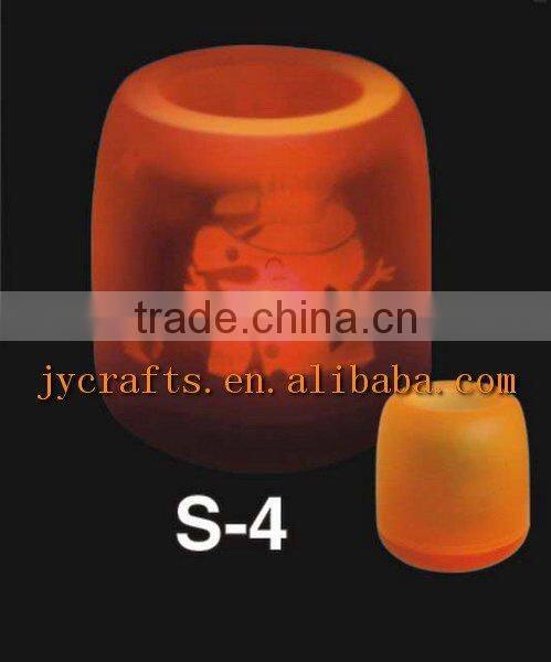 flameless LED Christmas candle