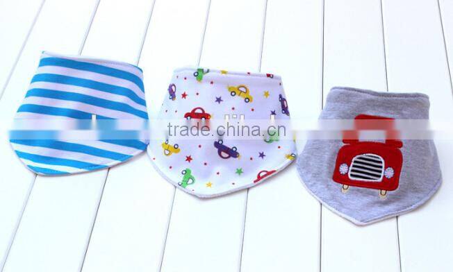 baby bib cotton jersey soft bib made in china cotton toddle scarf baby jersey adjustable bib middle color