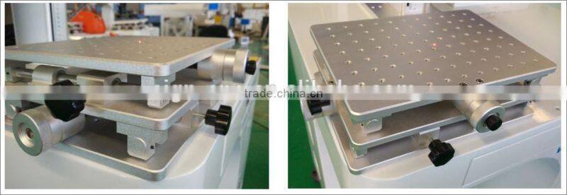 20W Metal Nameplate Fiber Laser Marking Engraving Machine
