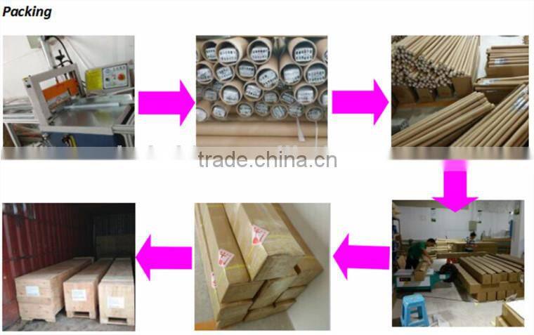 Hot square aluminum profile with round diffuser for led ceiling light