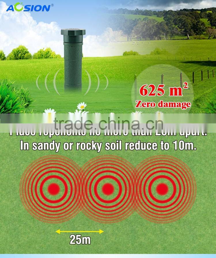 Top rated Plastic Mini Tube outdoor vibrating sonic battery operated electronic snake repellent