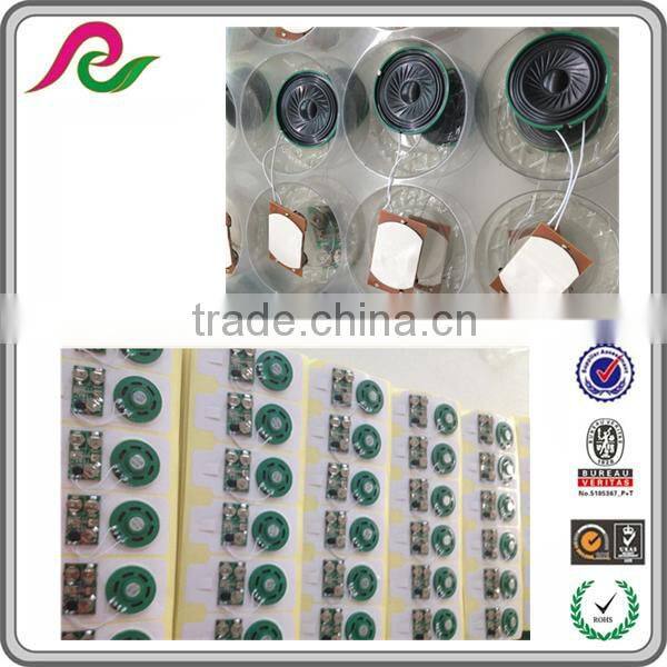 2016 christmas party decoration favor gift musical greeting cards