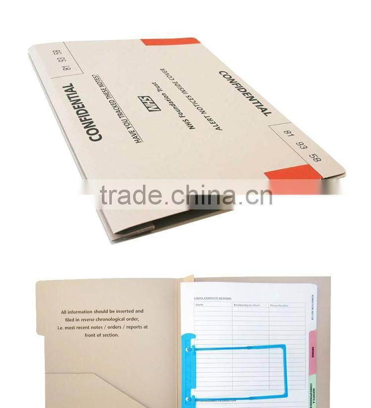 Manila folders clip file