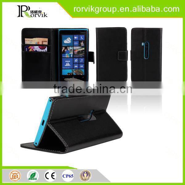 magnetic mobile phone car holder case leather with great price for Nokia Lumia 920