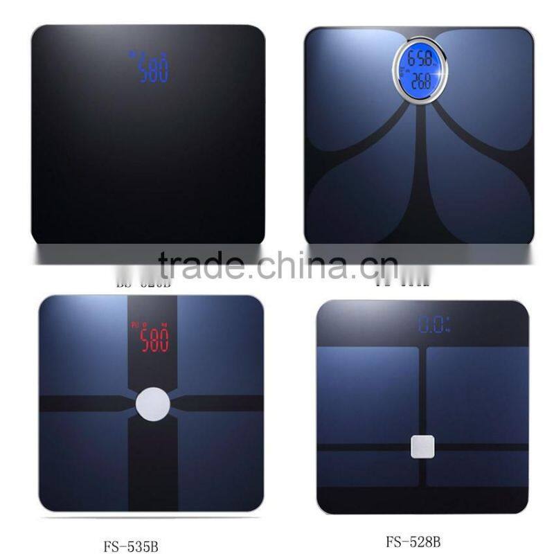 Digital Wireless Bathroom Body Weight Fat Analyzer Smart Bluetooth Body Fat Scale
