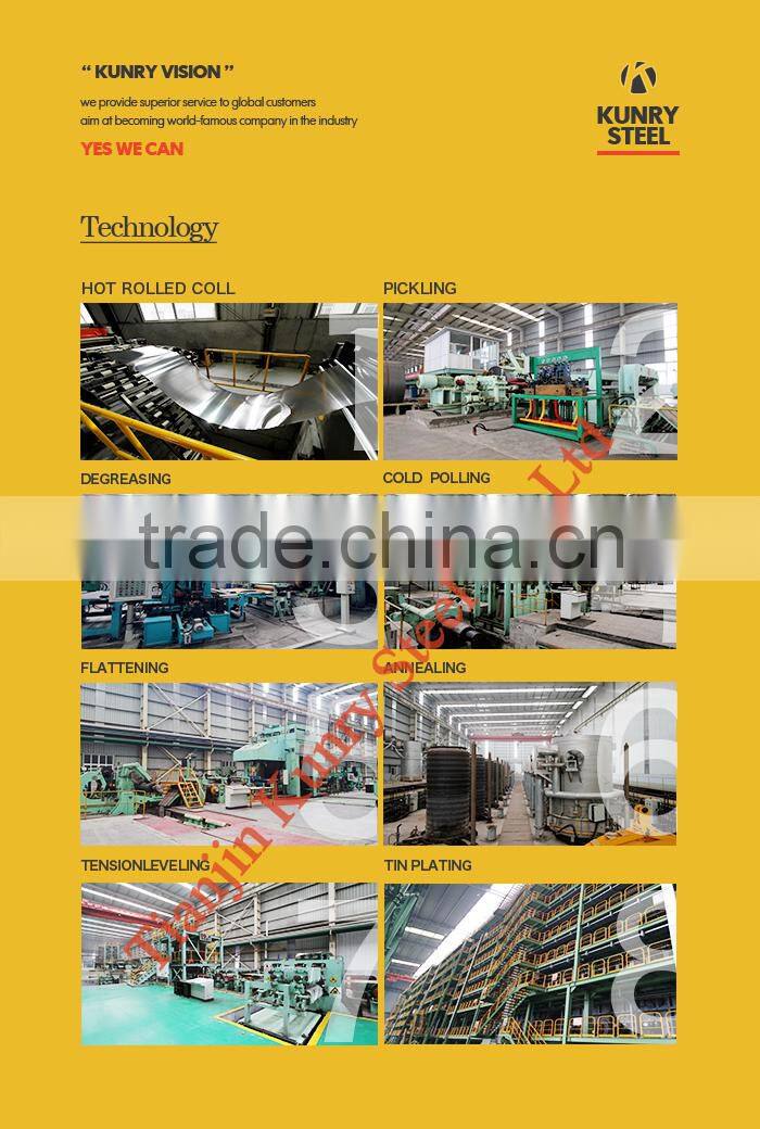 Export packaging high quality resonable price of tinplate for can making