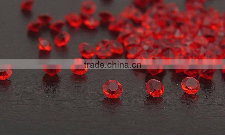 excellent synthetic ruby princess cut diamond