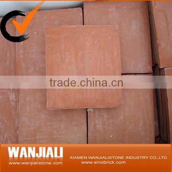 Antique Red Orange Terracotta Floor Tiles