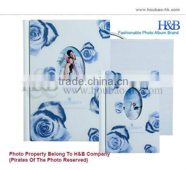 H&B top sales 8*10,12*18 painting cover best friend photo album