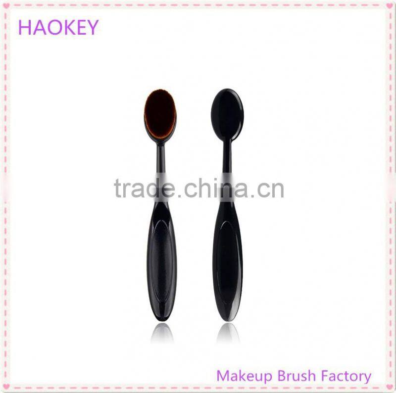 2016 New Professional 10 Pcs Soft Oval Toothbrush Makeup Brush Sets Foundation Brushes Contour Powder Blush Concealer Brush