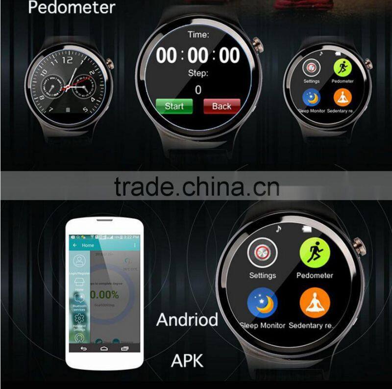 2015 New Smart Watch T3 Smartwatch Support SIM SD Card Bluetooth GPS SMS MP3 MP4 USB For Android and phone heart rate monitor