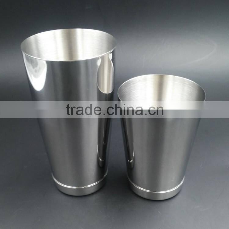 28oz/18oz stainless steel cocktail shaker weighted boston shaker tins popular bar tools