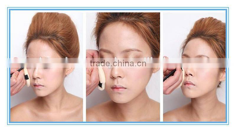 Mix 4 colros Music Flower Water-Soluble Eyeliner Powder Black & Brown with Double-ended Eyelining Brush