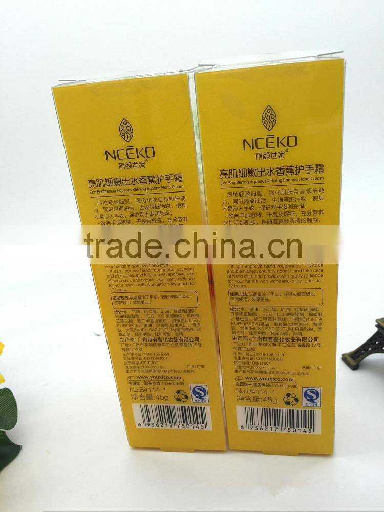 2015 45ml 85ml Hot Best Banana Hand Cream Care Moisturizing Whitening quantity better than Tonymoly