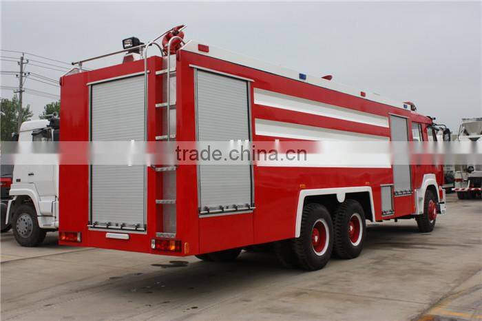 SINOTRUCK STEYR 6*4 water tank fire truck