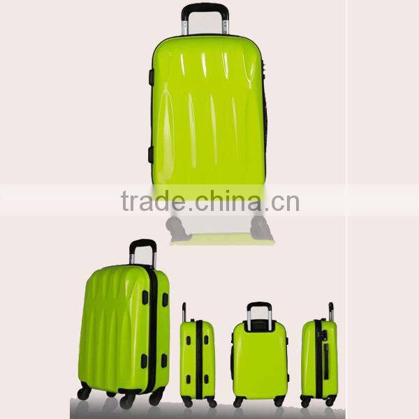 2016 Durable Hote PC for women travel trolley , Classical Design trolley set , Simple Hard luggage set