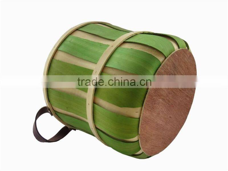 Beautiful decorate green flower basket
