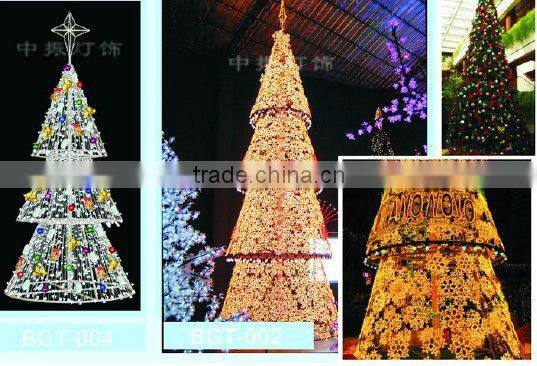 outdoor hoilday lighting led christmas tree with 24v