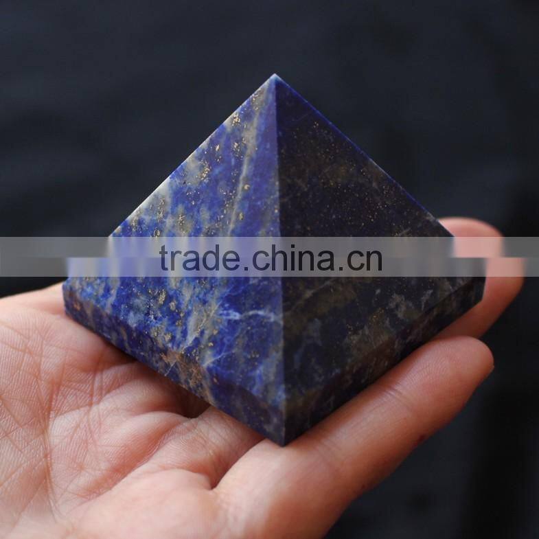 Natural Lapis Lazuli Pyramids quartz crystal pyramid
