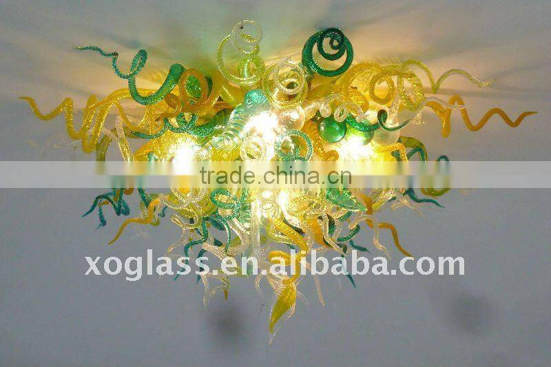 crystal art ceiling lighting xo-201113 and hand blown glass ceiling lighting