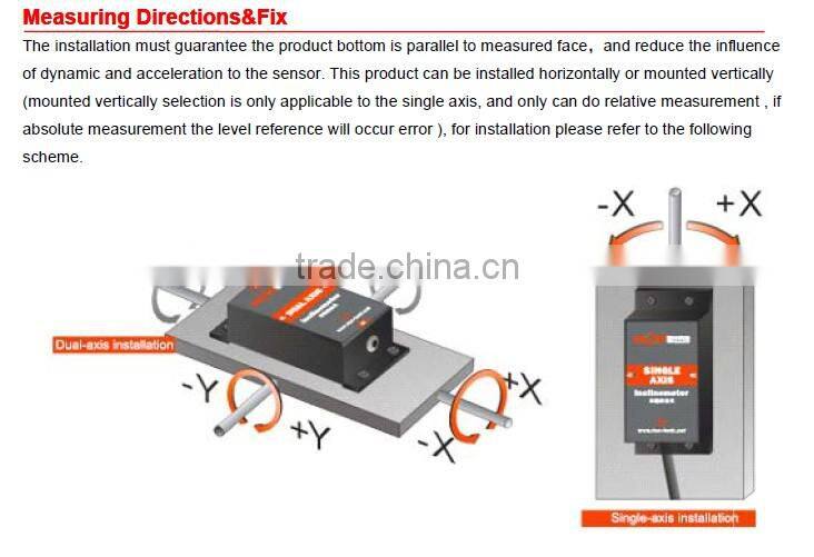 SCA131A Remote Control Switch With Sensor Real Time Auto Monitoring Front,Back,Left ,Right Four Directions of Tilt Status