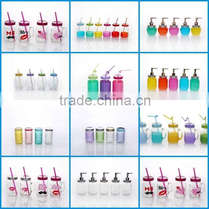 Custom Mason Jar Lids Hot Sale Mason Jar Soap Dispenser
