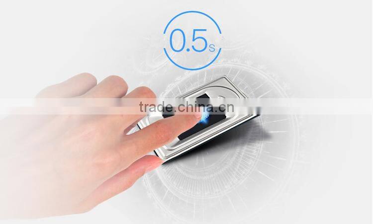 Left Hand Digital Biometric Smart Password Fingerprint Door Lock with Zinc Alloy