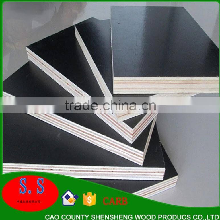 15mm 4*8 poplar film faced plywood for construction