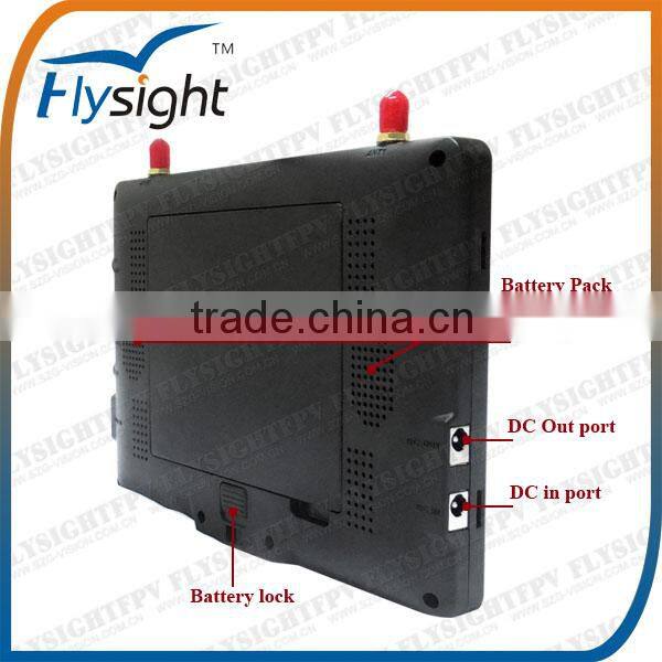 D669 7" 5.8GHz FPV Diversity Wireless LCD Monitor and Transmitter Kit for Gopro Quadcopter