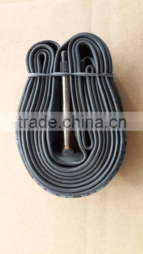 China manufacturer bicycle inner tube 16, 18, 20, 24, 26 bike tube butyl FV / AV