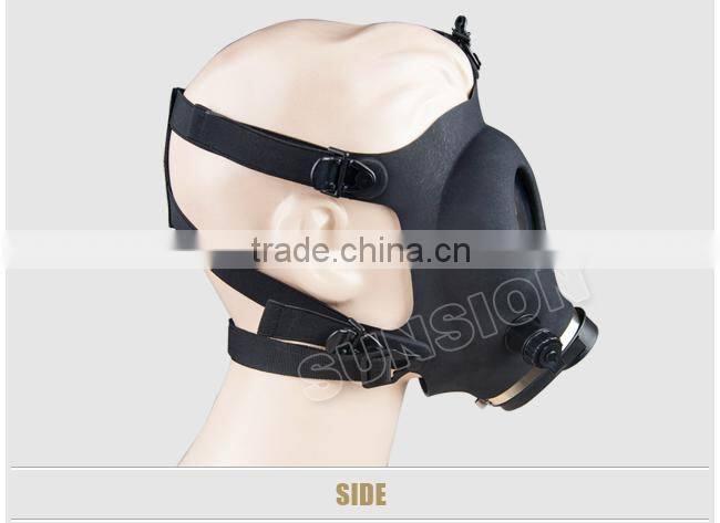 Breathing mask / Military Gas Mask /facial mask / Maschera antigas militare with environmental friendly material SGS tested