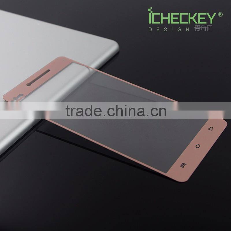 0.33mm premium full cover color tempered glass screen protector for vivo v3max