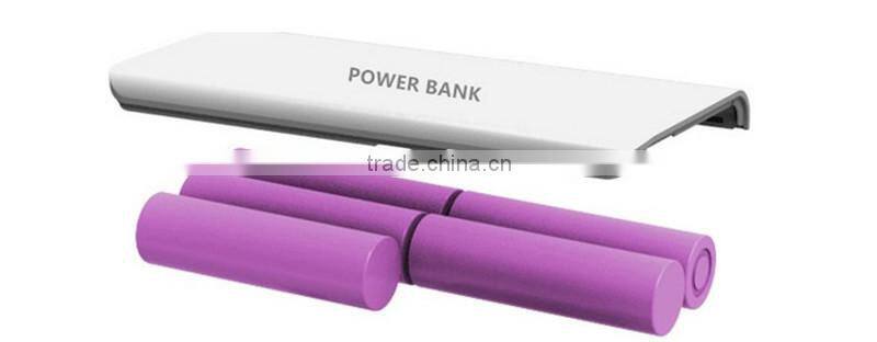 10400mah high quality led torch light portable power bank