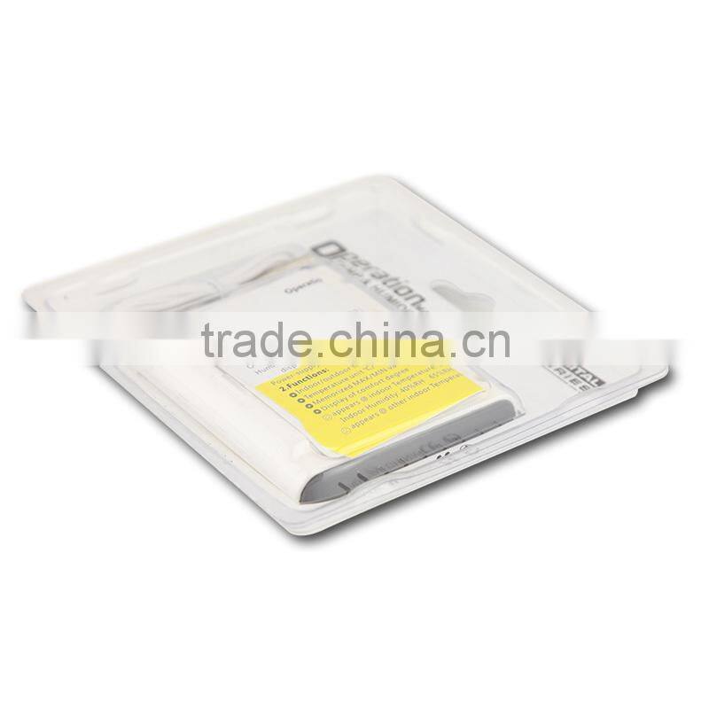 wall clock with thermometer and hygrometer DC103