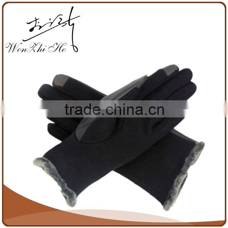 AB Grade Ladies Leather Gloves UK With Dacron Fiber